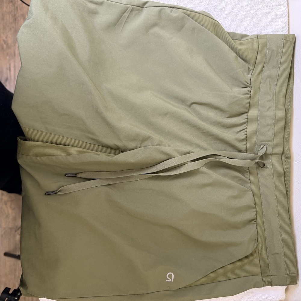 GAP Fit Women's Med Green Slicky Jogger Athleisure Training Pants Running - Picture 5 of 7